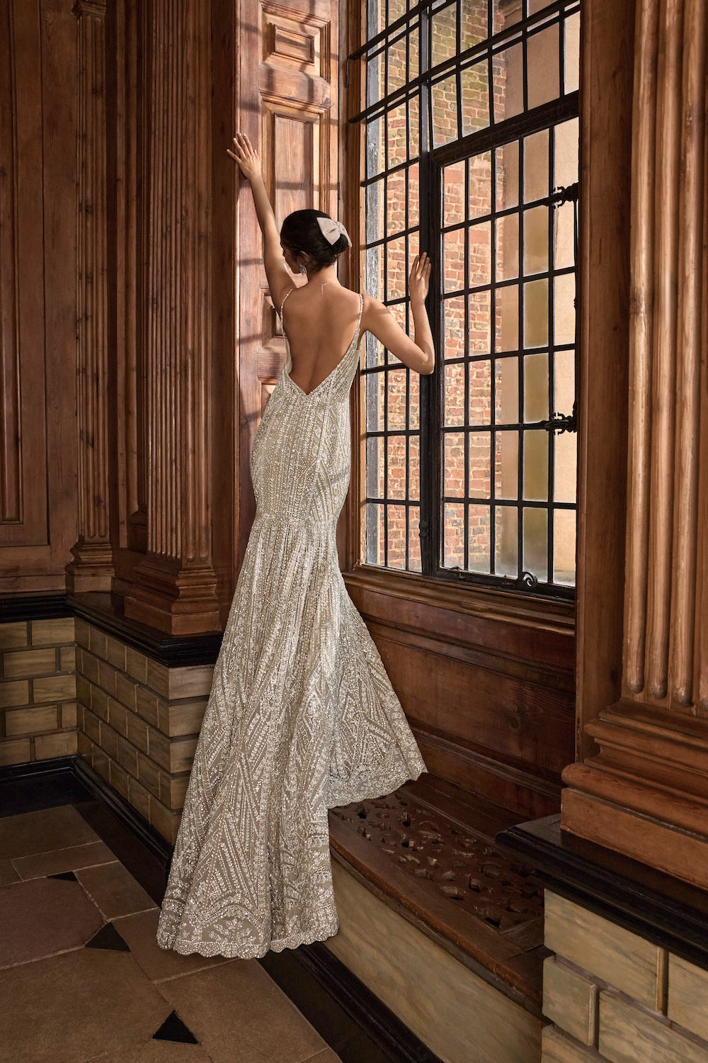 Champagne Pearl Gown