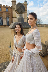 Ivory Pearl Lehenga Set