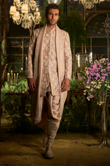 Rosé Champagne Sherwani Set