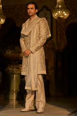 Champagne Gold Sherwani Set