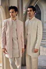 Dusty Rose Open Jacket Set