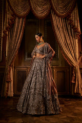 Bronze Lehenga Set