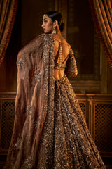 Bronze Lehenga Set
