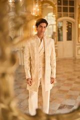 Ivory Sherwani Set