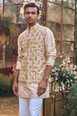 Multi-Coloured Floral Bundi Set