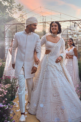 Geometric Lehenga Set