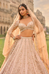 Rose Gold Lehenga Set