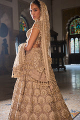 Champagne Pearl Lehenga Set