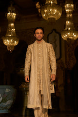 Champagne Gold Sherwani Set