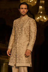 Champagne Gold Sherwani Set