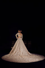 Rose Gold Trail Lehenga Set