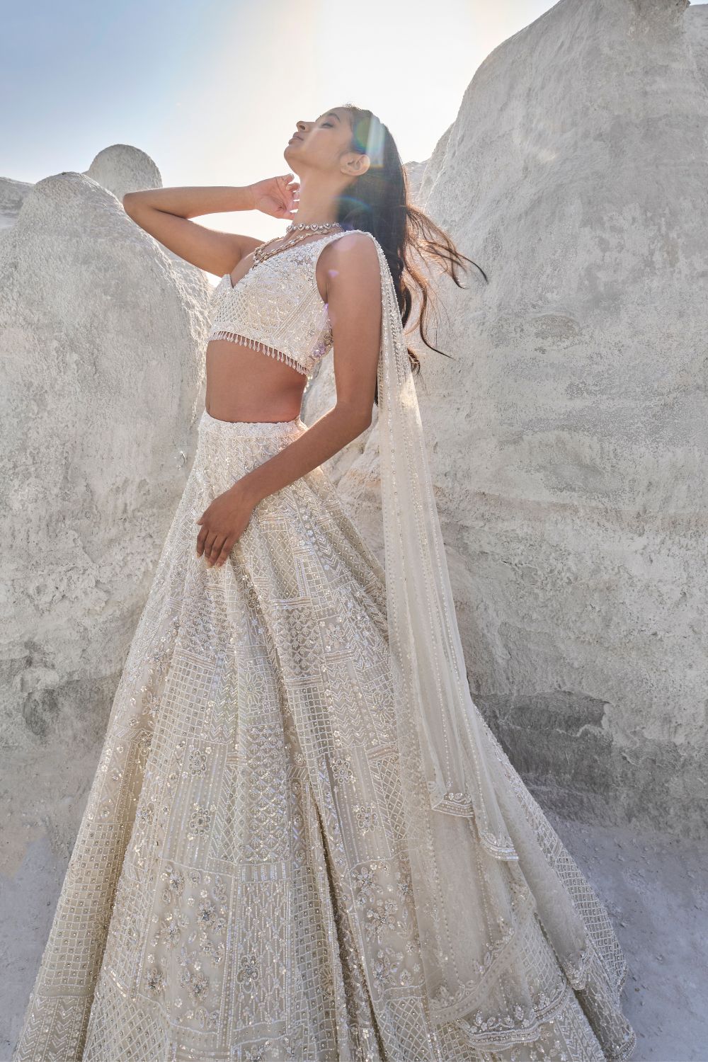 Pearl Lehenga Set