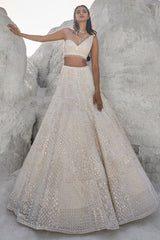 Ivory Pearl Lehenga Set