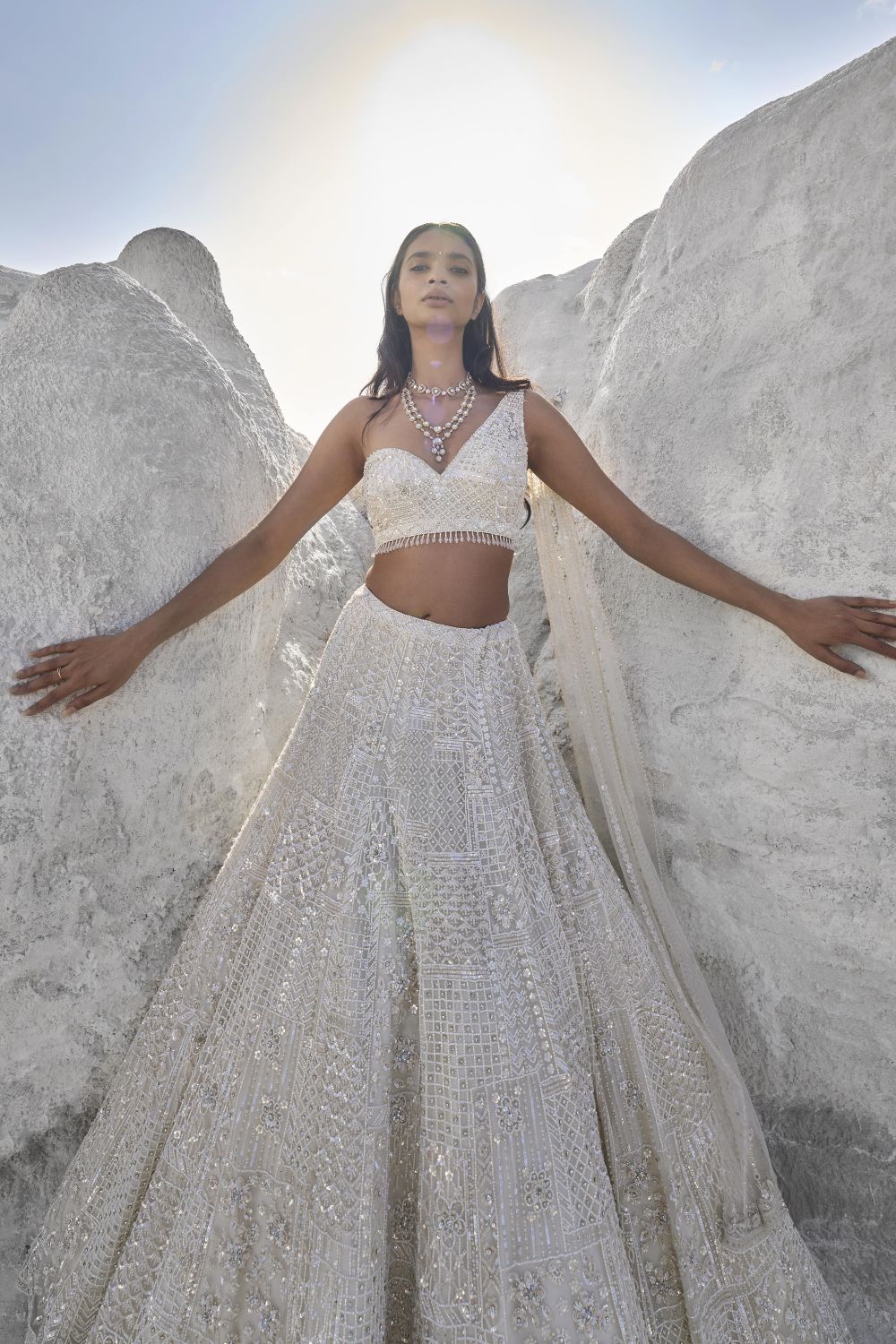 Pearl Lehenga Set