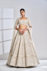 Nude Pearl Lehenga Set