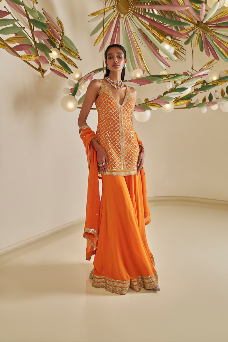 Gota patti sharara sales designs
