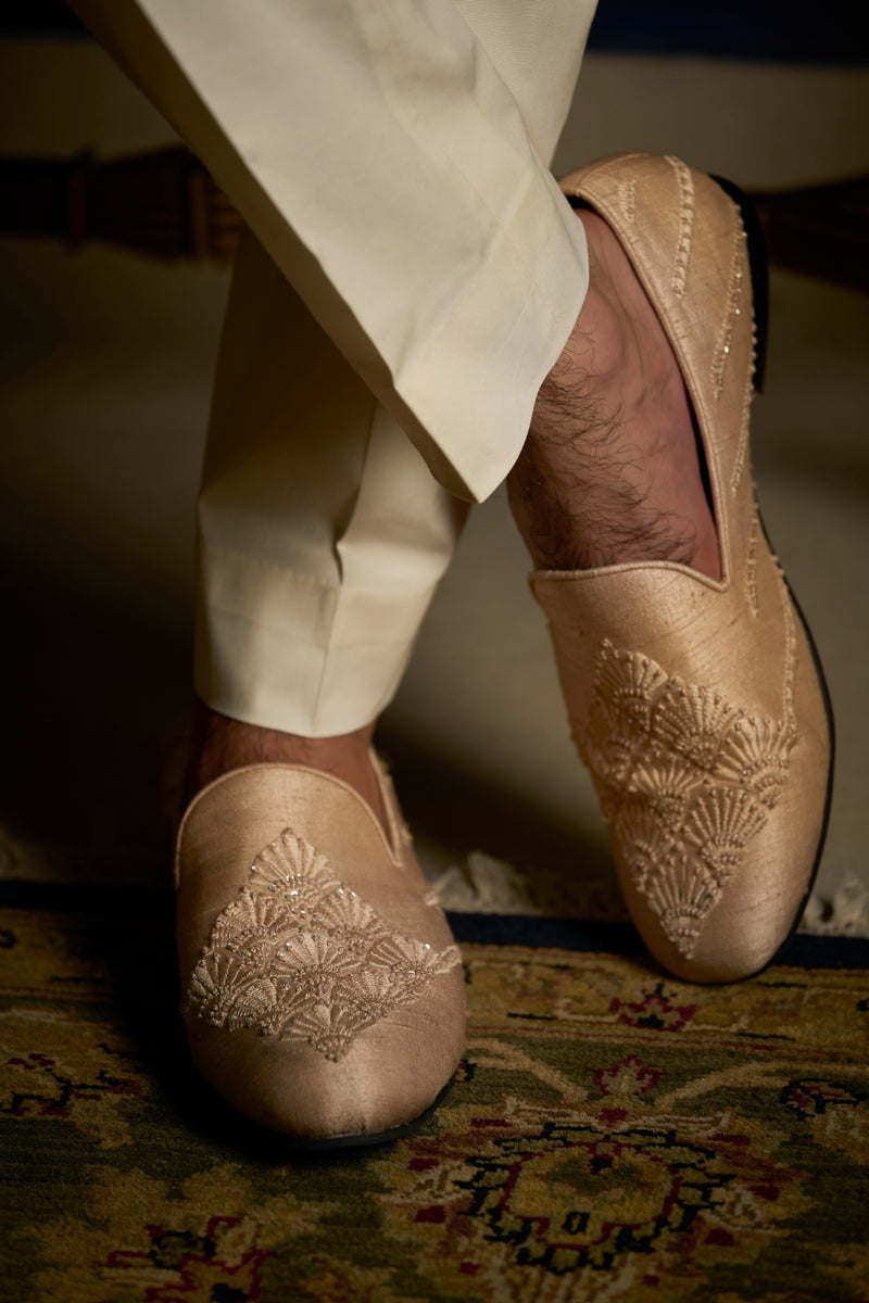 Men's Wedding Sherwani Mojari Handmade Shoes Traditional Punjabi Jutti US  Size 9 | eBay