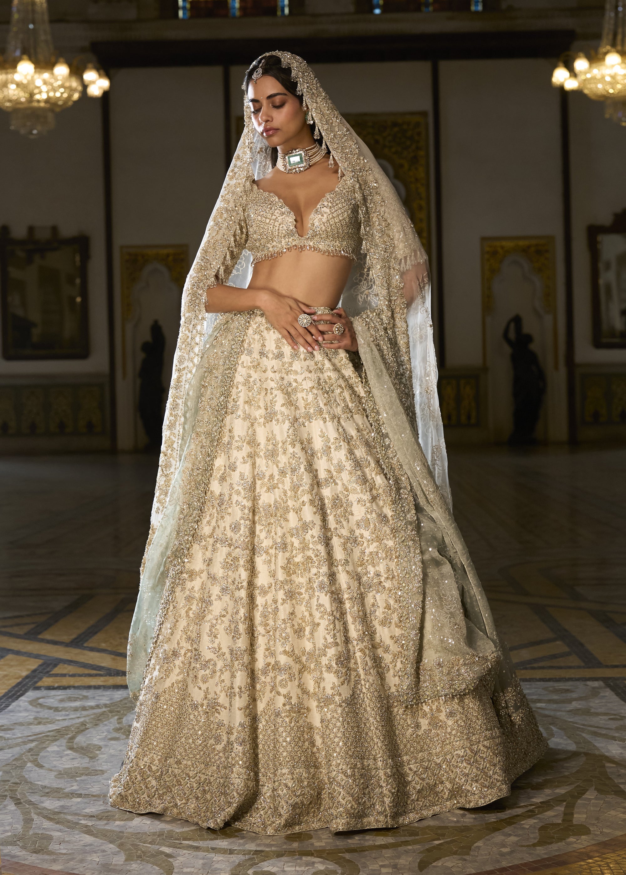 ghagra dress design MDB 026839 ( Bridal Designer Lehenga Choli )