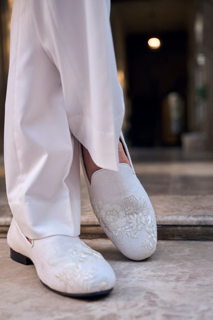 Cream Loafers