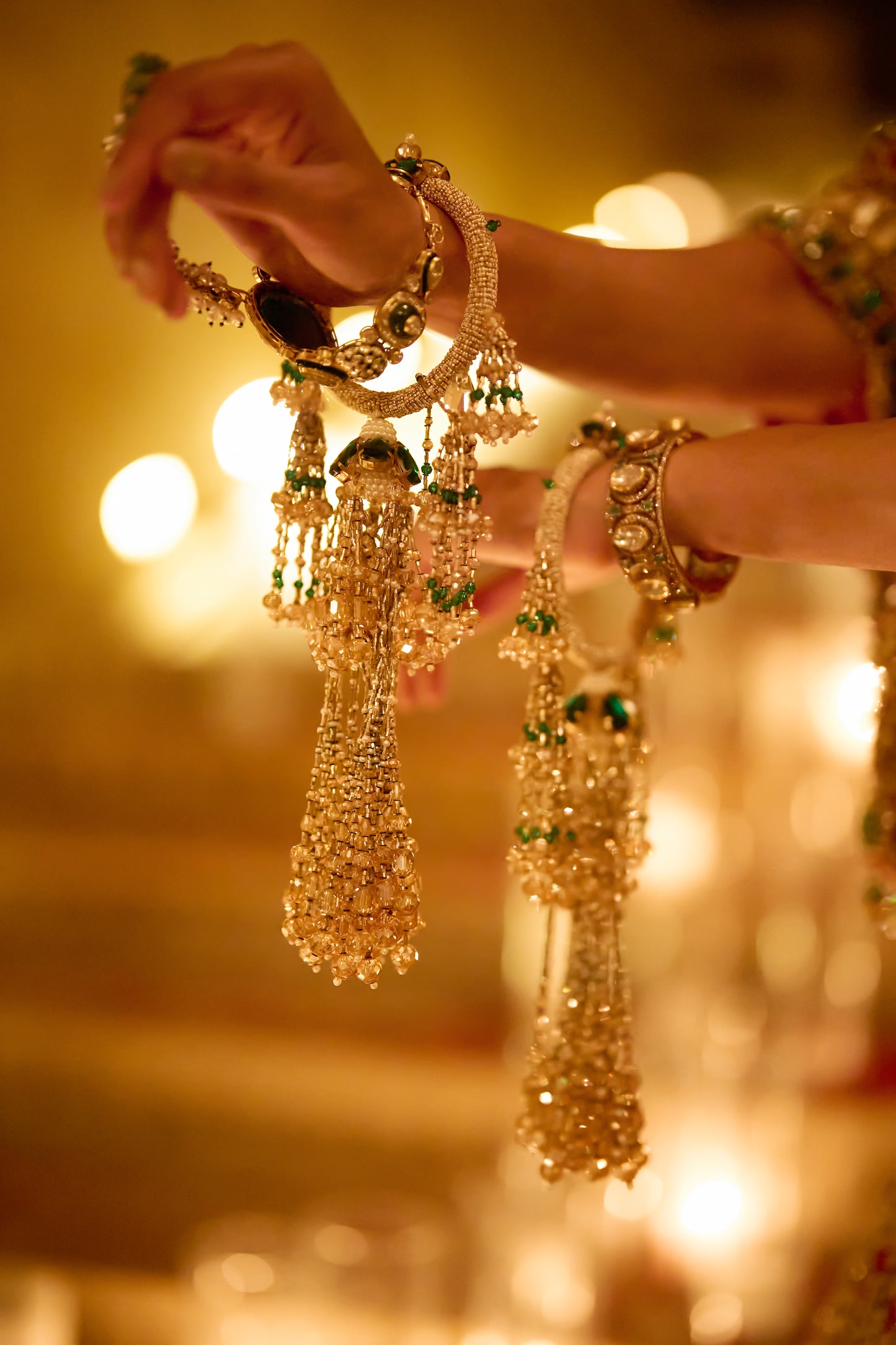 Pearl & Emerald Kalira Set