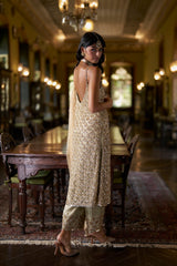 Sage Green Sequin Pant Set