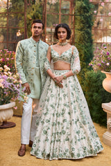 Emerald Sherwani Set