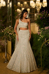 Periwinkle Blue Skirt Set