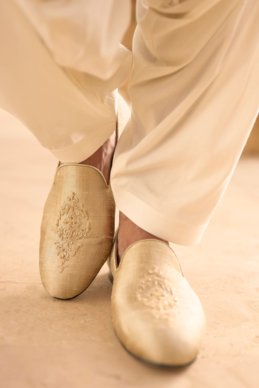 Champagne Loafers