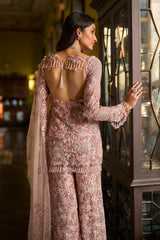 Dusty Rose Sharara Set