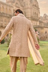 Rose Gold Sherwani Set