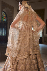 Champagne Pearl Lehenga Set