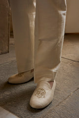 Light Beige Sherwani Set