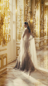 Champagne Sequin Gown