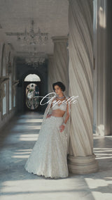 Multi-Coloured Sequin Lehenga Set