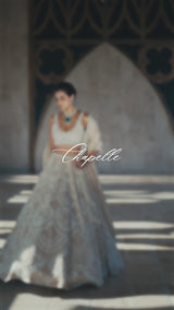 Nude Chandelier Lehenga Set