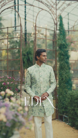 Emerald Sherwani Set