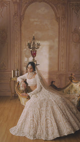 Nude Pearl Lehenga Set