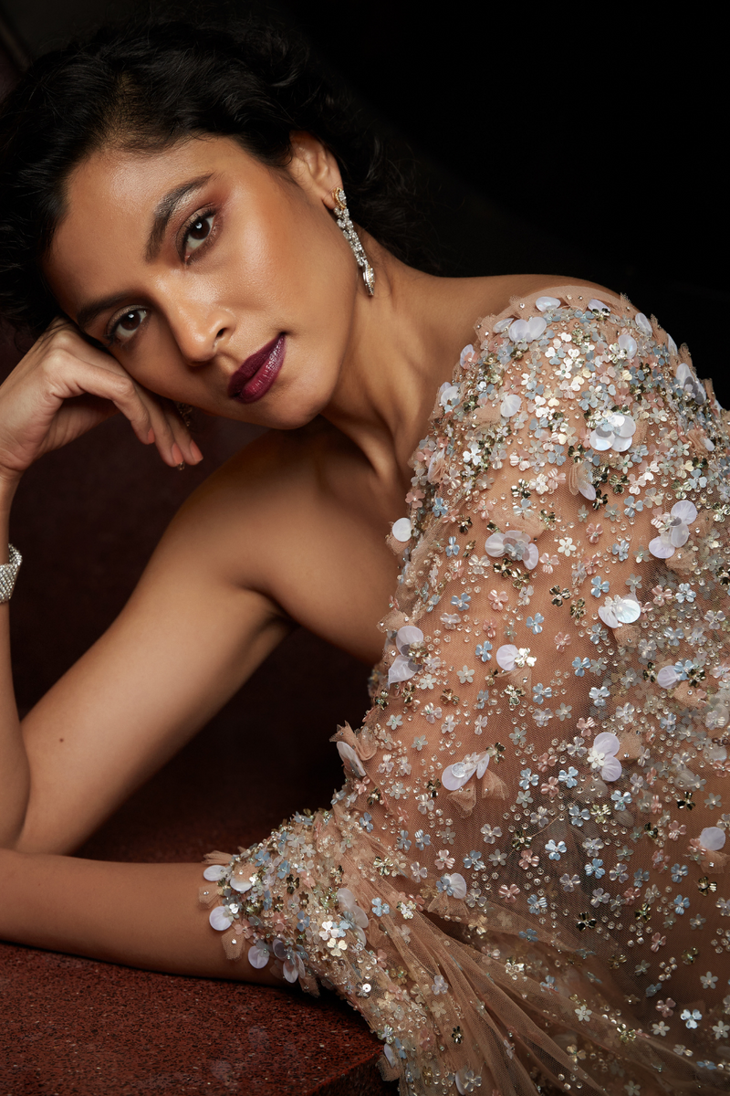 Jewellery with 2025 net saree